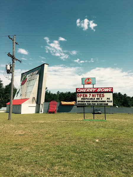 Cherry Bowl Drive-In Theatre - July 2017